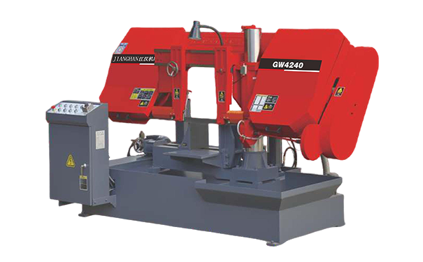 威宁GW4240双柱卧式带锯床