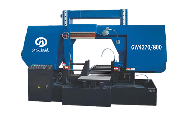 威宁GW4270/800双柱龙门卧式带锯床